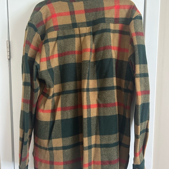 Woolrich Plaid Jacket - Green, Red, Tan - Picture 4 of 4
